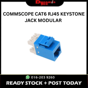 COMMSCOPE CAT6 RJ45 KEYSTONE JACK MODULAR PLUGS NETWORK CONNECTOR RJ203