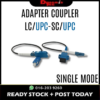LC/UPC-SC/UPC MALE & FEMALE FIBER ADAPTER COUPLER SIMPLEX SINGLEMODE FOR PATCH PANEL ADC201
