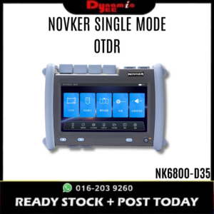 NOVKER NK6800D & NK6800D1-D35 SINGLE MODE OTDR 1310/1550nm 32/30dB & 35/33dB MULTIFUNCTION OPTICAL FIBER TESTER OT07
