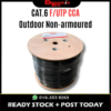 CAT.6 OUTDOOR NON-ARMOURED F/UTP LAN CABLE | 23AWG | 4 PAIRS | CCA | 300 METERS NC501