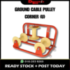 Ground Cable Pulley Nylon Wheel CORNER "U" Corner Cable Roller Nylon Wheel NP201