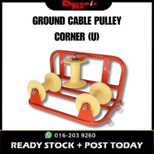 Ground Cable Pulley Nylon Wheel CORNER "U" Corner Cable Roller Nylon Wheel NP201