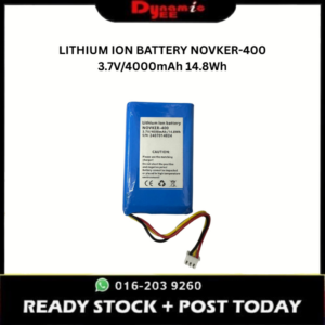 LITHIUM ION BATTERY NOVKER-400 3.7V/4000mAh 14.8Wh | BT501