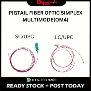 PIGTAIL FIBER OPTIC SIMPLEX MULTIMODE(OM4) SC/UPC | LC/UPC 0.9MM -1.5M PT60