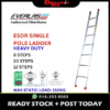 EVERLAS ESDR HEAVY DUTY SINGLE POLE LADDER LD902