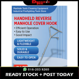 MANHOLE KEY HOOK WITH IMPACT TYPE | HEAVY-DUTY COVER LISTER FOR MANHOLE COVERS MH603