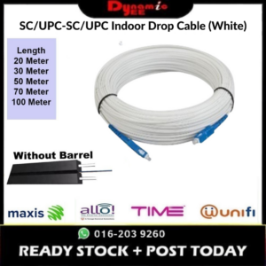 Pre-Connectorized FTTH UG Drop Fiber Indoor Single Mode SC/UPC-SC/UPC PR302