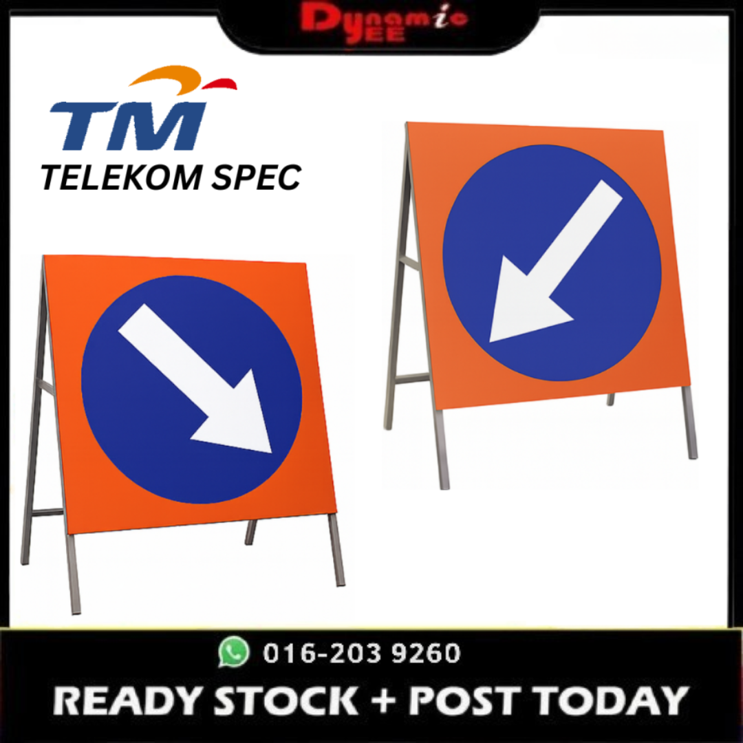TM SAFETY SIGNAGE TELEKOM SIGNBOARD | PAPAN TANDA TM PROJEK TMSB101