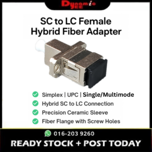SC to LC Female Hybrid Fiber Adapter – Simplex | UPC | AD801