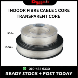 FTTR Transparent Invisible Fiber Optic Cable G657A2 1 Core Indoor Home Fibre 500M/1000M UG401
