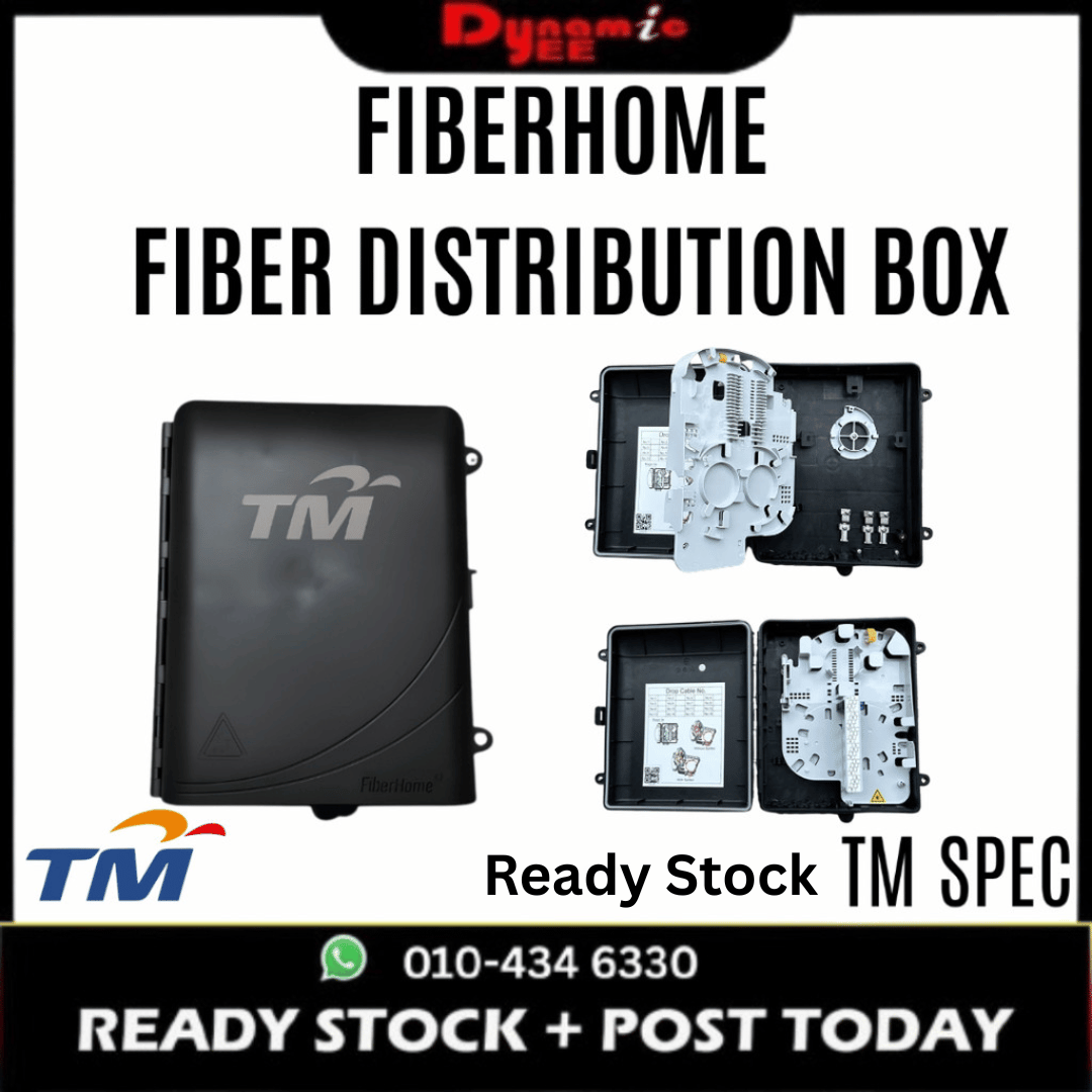 FIBERHOME FITDP-410C EMPTY FIBER DISTRIBUTION BOX | MAXIMUM 24F | IP55 | TM SPEC FDB601