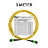 Single Mode 12-Core MPO/APC to MPO/APC LSZH Fiber Optic Patch Cord 3M 5M MPO101 - Image 4