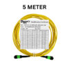 Single Mode 12-Core MPO/APC to MPO/APC LSZH Fiber Optic Patch Cord 3M 5M MPO101 - Image 5
