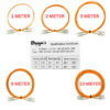 PATCH CORD MULTIMODE OM1 DUPLEX 2.0 SC/UPC-SC/UPC ORANGE PCM301 - Image 4