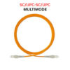 PATCH CORD MULTIMODE OM2 DUPLEX 2.0 SC/UPC-SC/UPC ORANGE PCM401 - Image 2