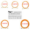 PATCH CORD MULTIMODE OM2 DUPLEX 2.0 LC/UPC-LC/UPC ORANGE PCM401 - Image 4
