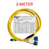 MPO/UPC to 8LC/UPC 8-Core Single Mode LSZH Fiber Optic Patch Cord 1M 2M 3M 5M 10M MPO201 - Image 7