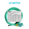 OM3 Multimode 8-Core MPO/UPC to 8LC/UPC LSZH Fiber Optic Patch Cord 1M 2M 3M 5M 10M MPO401 - Image 9