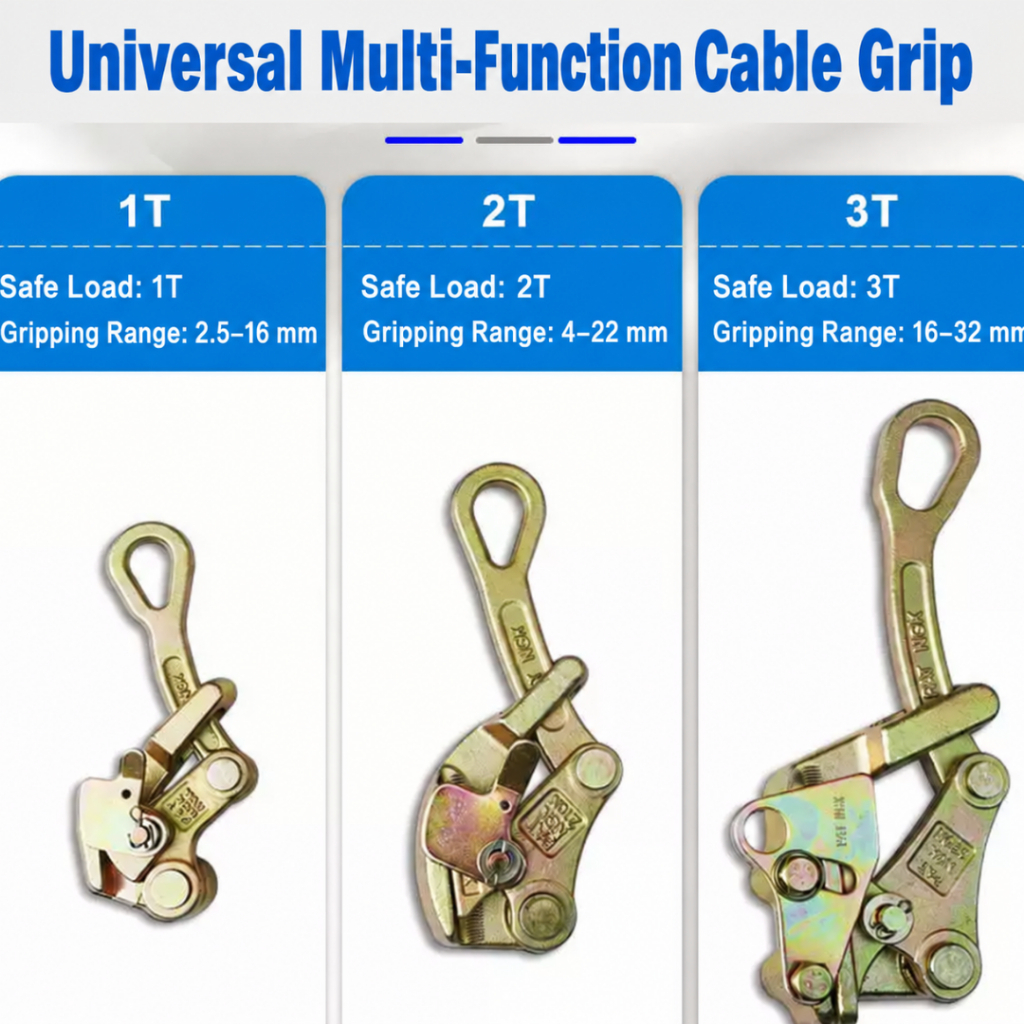 Wire Grip Cable Pulling Clamp ( 0.5T, 1T, 2T, 3T ) RG101 - Image 2