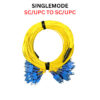 24-Core DUPLEX Single Mode SC/UPC to SC/UPC Fiber Optic Breakout Cable 20M 30M 50M 80M 100M BOC101 - Image 2