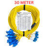 24-Core Single Mode SC/UPC to LC/UPC Fiber Optic Breakout Cable 20M 30M 50M 80M 100M BOC101 - Image 6