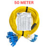 24-Core Single Mode SC/UPC to LC/UPC Fiber Optic Breakout Cable 20M 30M 50M 80M 100M BOC101 - Image 7