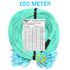 OM3 DUPLEX Multimode 24-Core SC/UPC to SC/UPC Fiber Optic Breakout Cable 20M 30M 50M 80M 100M BOC301 - Image 9