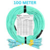 OM3 DUPLEX Multimode 24-Core LC/UPC to LC/UPC Fiber Optic Breakout Cable 20M 30M 50M 80M 100M BOC301 - Image 9