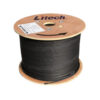 LITECH TM Certified IB Drop Fiber Cable 1 Core G657A1 LSZH Black 1KM - Image 2