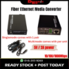 HTB-GS-03 Single Mode / Multi Mode Duplex Fiber Optic Transceiver 10/100/1000 CON301