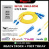 Patch Cord Single Mode LC/UPC - SC/UPC Duplex 2.0mm PC801