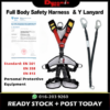 Full Body Safety Harness XD-A9516 with 5 Point D-Ring Equipment EN 361 SH101
