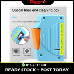 Optical Fiber Cleaning Box 550 Cassette Fiber Optic Jumper End Face Cleaner Fiber Cleaner Optical Fiber Clean CT402