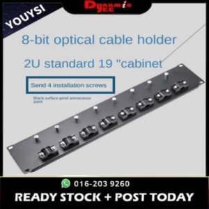 8 Port Optical Fiber Holder Standard 19'' ODF Optical Distribution Frame ODF201