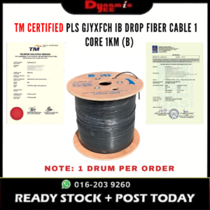 TM CERTIFIED PLS FTTH IB DROP FIBER Cable Outdoor 1 Core GJYXFCH IB803
