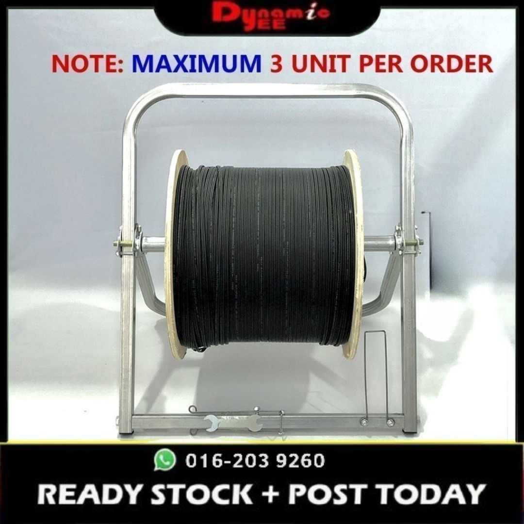Fibre Rolling Drum Rack(for ib and ug cable drum) RR101