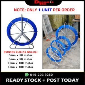 Fibreglass Duct Rodding Cable Puller(tiada roda) RD101