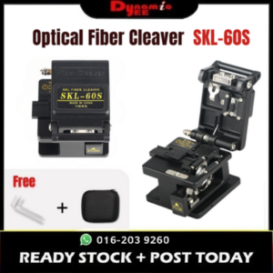 SKL-60S High Precision Fiber Cutter Rubber-Covered Cleaver CV601