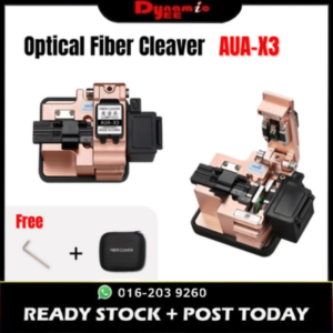 AUA-X3 Fiber Cleaver FTTH Fiber Optic Tools High Precision Cutting 24-side blade CV901