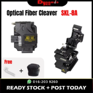 Fiber Cleaver SKL-8A Power Tool Hot Melt High Accuracy Durable Metal Machine Professional Optical Fiber Cleaver CV301