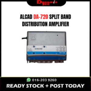 ALCAD DA-720 SPLIT BAND DISTRIBUTION AMPLIFIER TVAM801 TVAM801