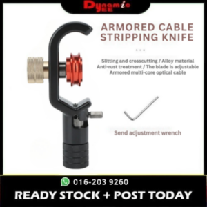 Armored Wire Stripper 4-10mm / 8-28mm Optical Cable Splitter Fiber Optic Stripping Tool Jacket Splitter FS701