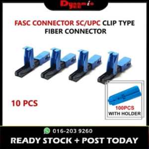 10pcs fiber quick fasc connector SC/UPC  Clip Type Fiber Connector FC201
