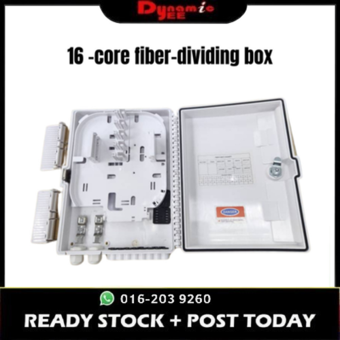 16 Core Fiber Distribution Box 2 IN 1 FTTH Optical Fiber Distribution Box & Optical Fiber Splitting Box FDB401