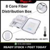 8 Core Outdoor Waterproof ABS Engineering Plastic Fiber Distribution Box - FDB301