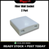 FWS Fiber Wall Socket 2 Ports FTTH Fiber Optic Terminal Box Indoor FW101