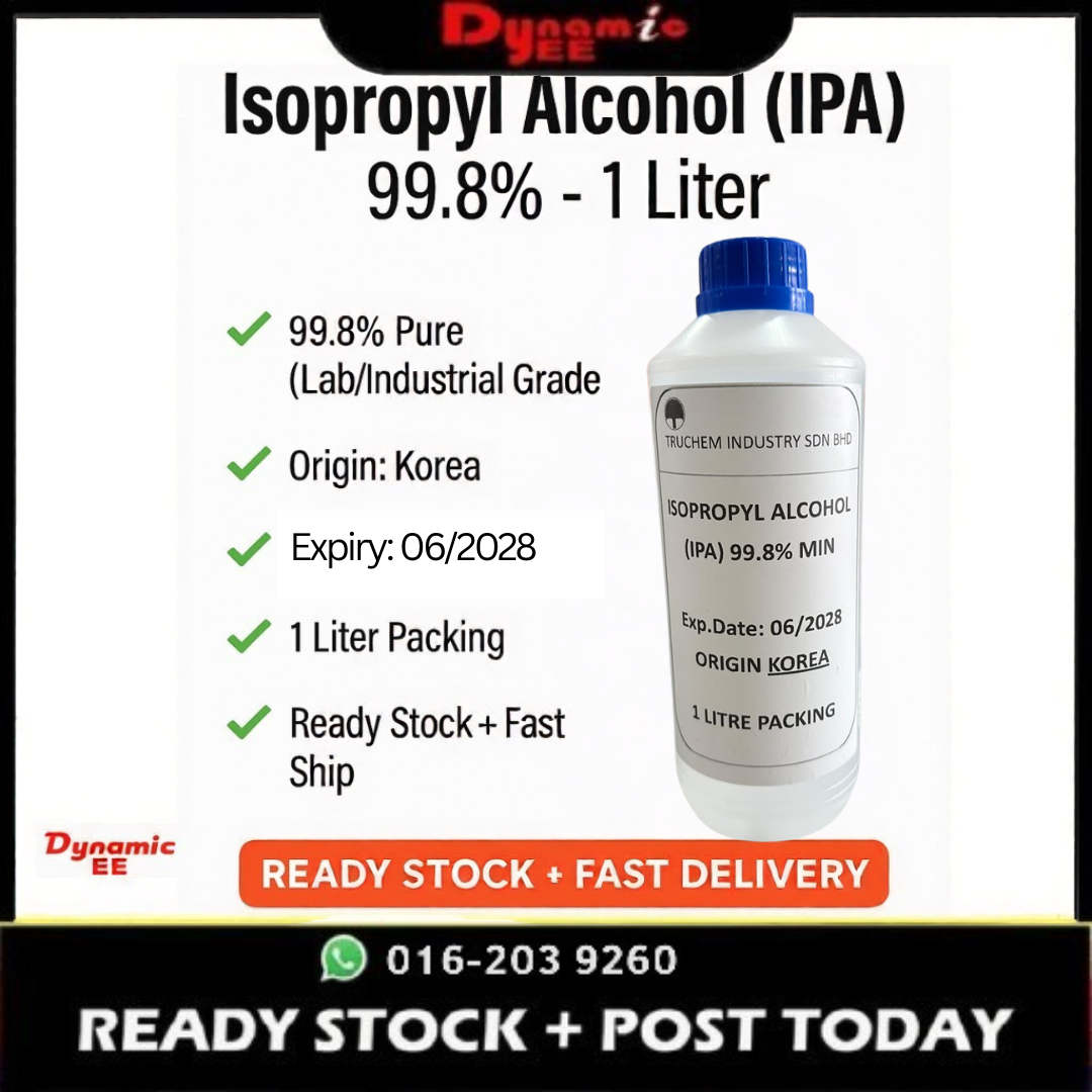 ISOPROPYL ALCOHOL 99%/ RUBBING ALCOHOL / IPA / LITER AB201
