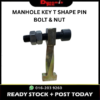 KEY T PIN FOR MANHOLE KEY 50CM FOOT TYPE - MH402