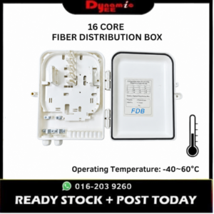 16 Core Fiber Distribution Box 2 IN 1 FTTH Optical Fiber Distribution Box & Optical Fiber Splitting Box FDB301
