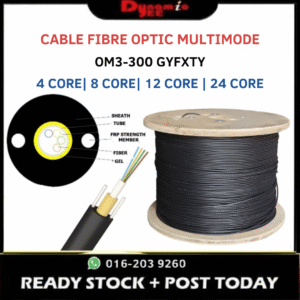 Fiber Optic Cable Outdoor Multimode OM3 GYFXTY OFC701